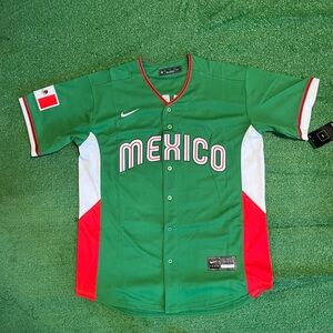 Team Mexico Randy Arozarena Green Classic  Jersey